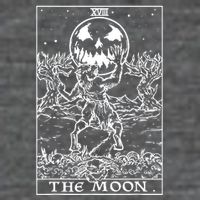 The Moon Tarot Card Werewolf 7 Panel Mesh Trucker Snapback Hat