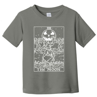 The Moon Tarot Card Werewolf Toddler T-Shirt