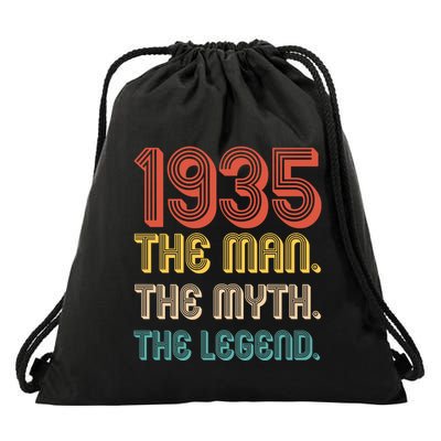 The Man The Myth The Legend 1935 90th Birthday Drawstring Bag