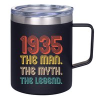 The Man The Myth The Legend 1935 90th Birthday 12oz Stainless Steel Coffee Mug