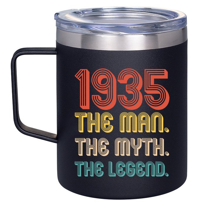 The Man The Myth The Legend 1935 90th Birthday 12oz Stainless Steel Coffee Mug