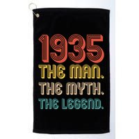 The Man The Myth The Legend 1935 90th Birthday Golf Towel