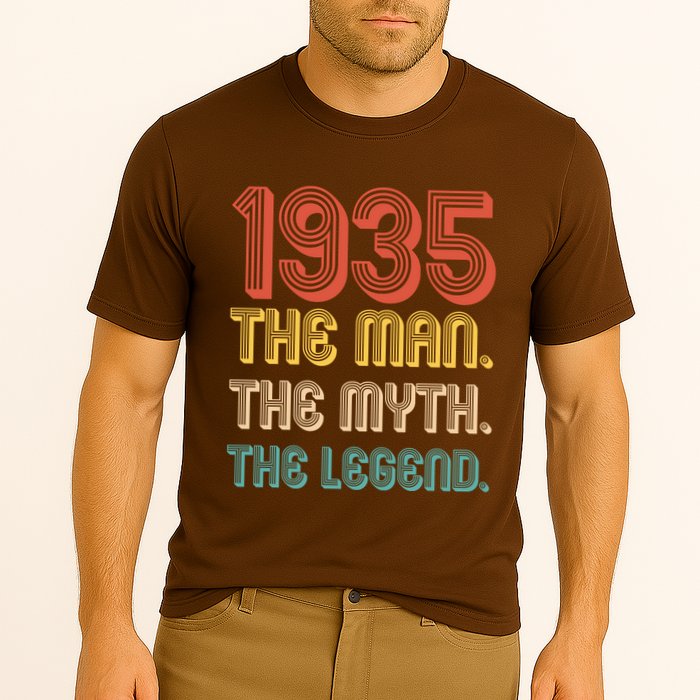 The Man The Myth The Legend 1935 90th Birthday Cooling Performance Crew T-Shirt