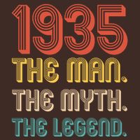 The Man The Myth The Legend 1935 90th Birthday Cooling Performance Crew T-Shirt