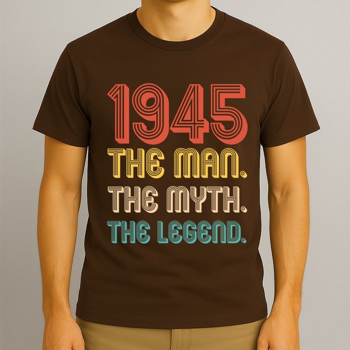 The Man The Myth The Legend 1945 80th Birthday T-Shirt