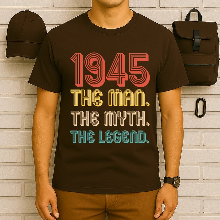 The Man The Myth The Legend 1945 80th Birthday T-Shirt