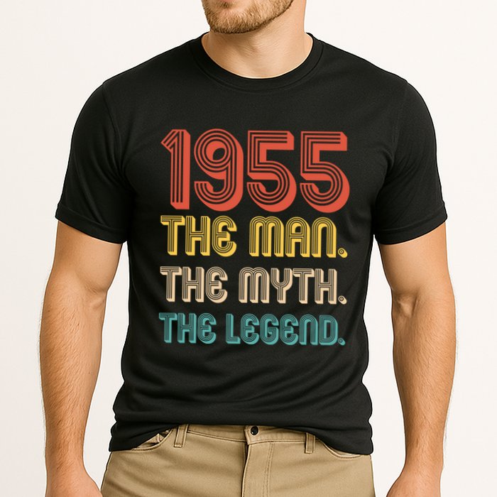The Man The Myth The Legend 1955 70th Birthday Cooling Performance Crew T-Shirt