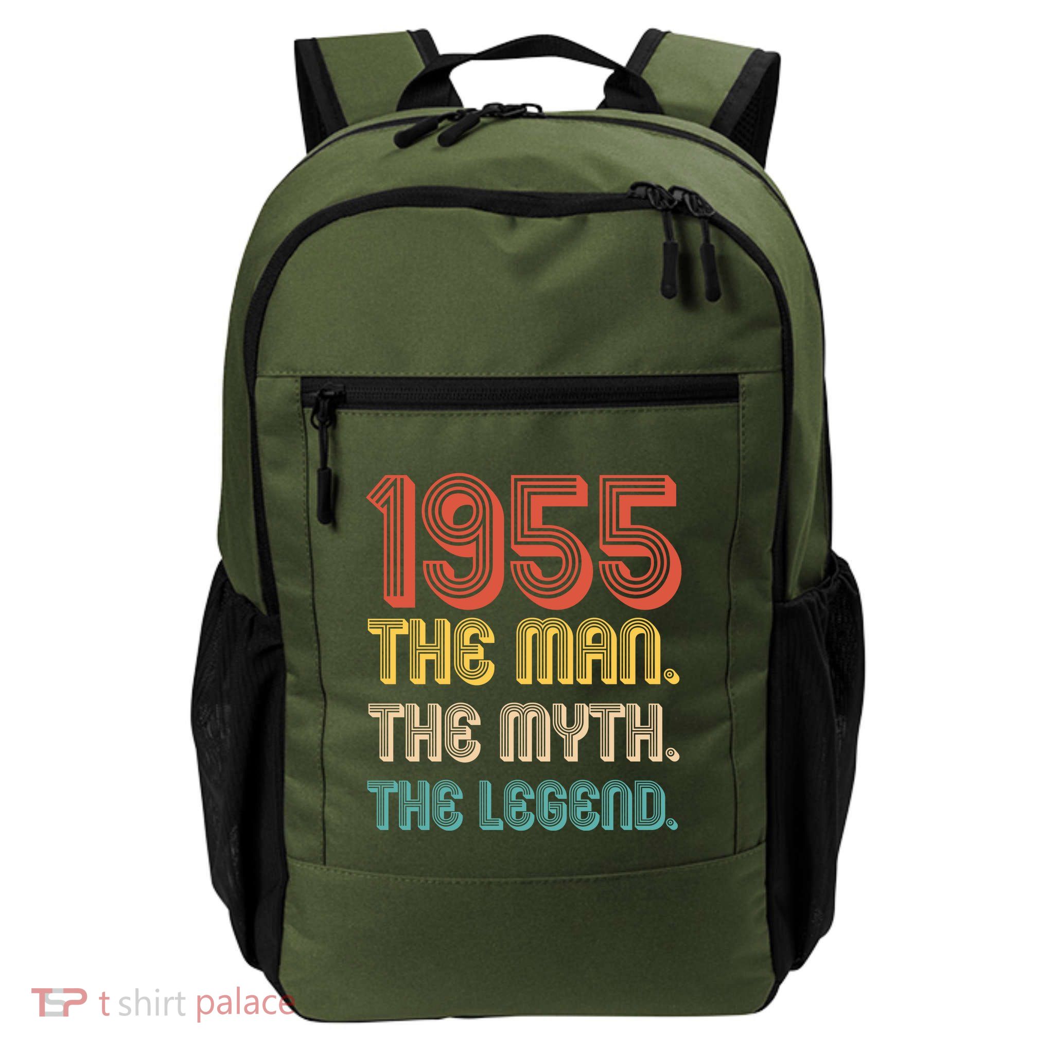 The Man The Myth The Legend 1955 70th Birthday Backpack