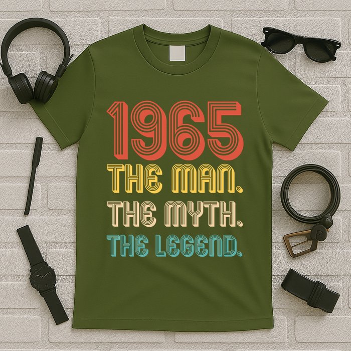 The Man The Myth The Legend 1965 60th Birthday T-Shirt