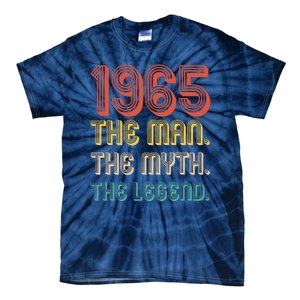 The Man The Myth The Legend 1965 60th Birthday Tie-Dye T-Shirt