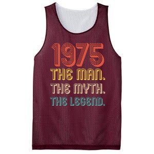 The Man The Myth The Legend 1975 50th Birthday Mesh Reversible Basketball Jersey Tank