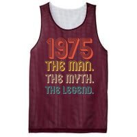 The Man The Myth The Legend 1975 50th Birthday Mesh Reversible Basketball Jersey Tank