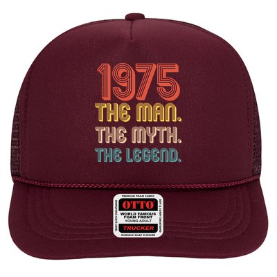 The Man The Myth The Legend 1975 50th Birthday Trucker Hat