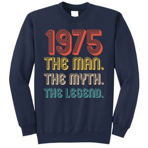 The Man The Myth The Legend 1975 50th Birthday Sweatshirt