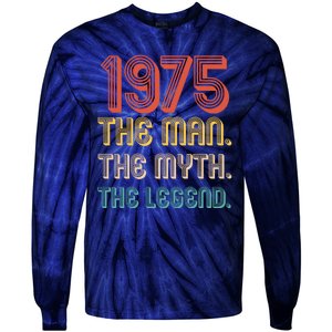 The Man The Myth The Legend 1975 50th Birthday Tie-Dye Long Sleeve Shirt