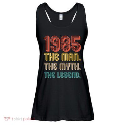 The Man The Myth The Legend 1985 40th Birthday Ladies Essential Flowy Tank