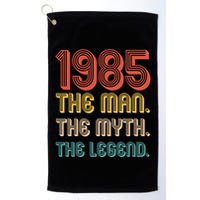 The Man The Myth The Legend 1985 40th Birthday Golf Towel