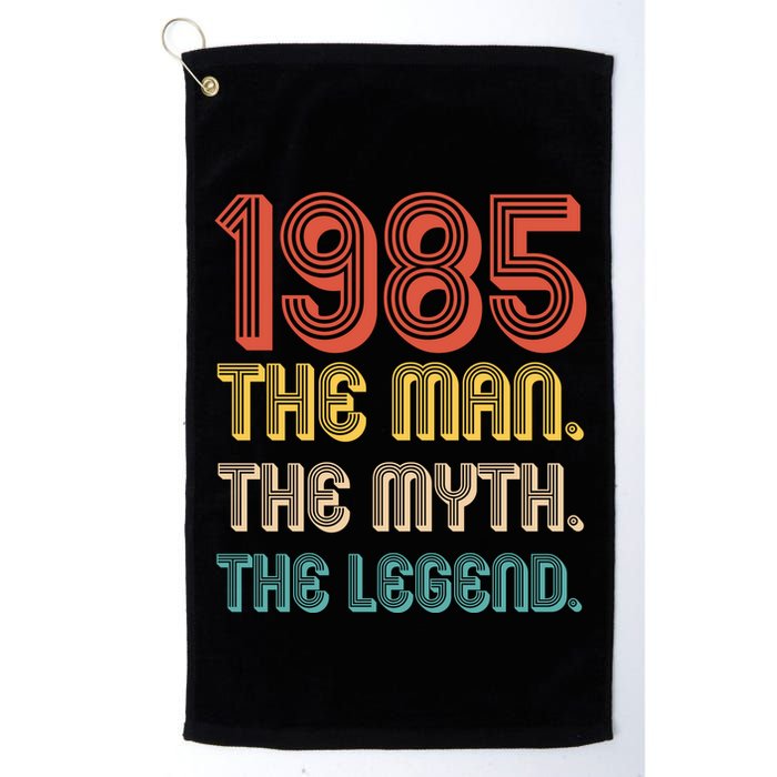The Man The Myth The Legend 1985 40th Birthday Golf Towel