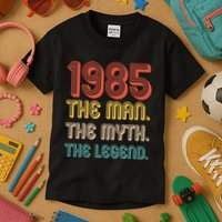 The Man The Myth The Legend 1985 40th Birthday Kids T-Shirt