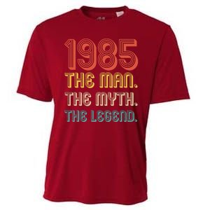 The Man The Myth The Legend 1985 40th Birthday Cooling Performance Crew T-Shirt