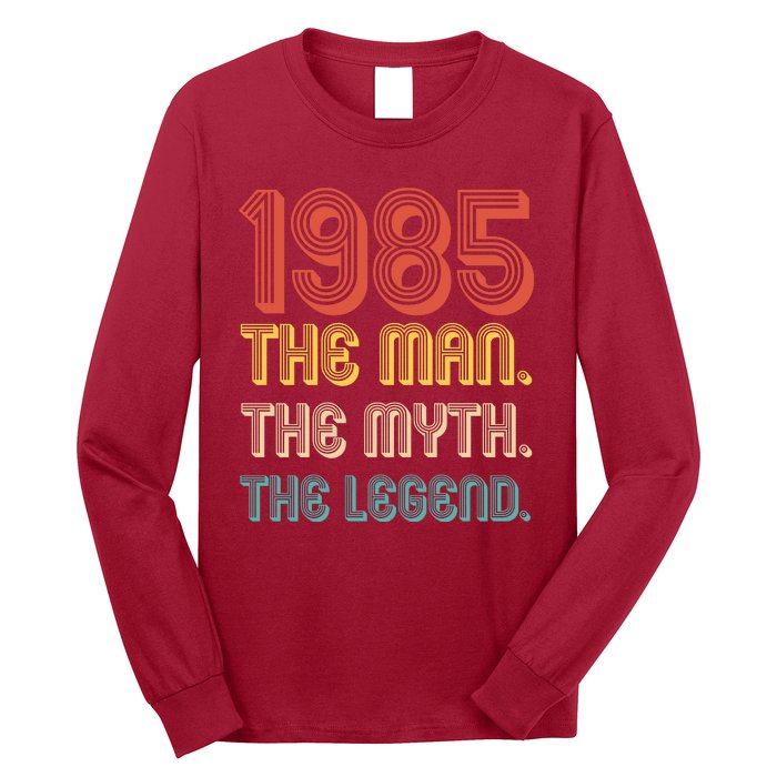 The Man The Myth The Legend 1985 40th Birthday Long Sleeve Shirt