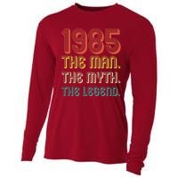 The Man The Myth The Legend 1985 40th Birthday Cooling Performance Long Sleeve Crew