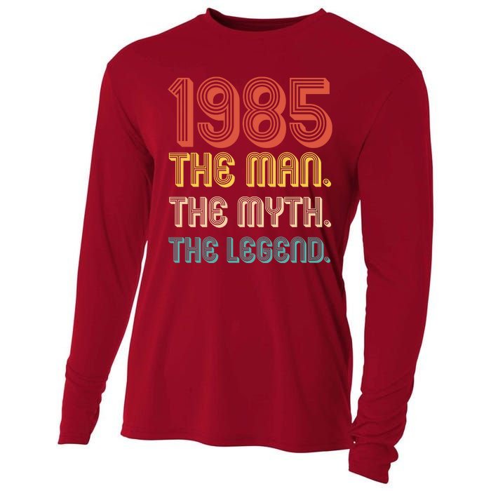 The Man The Myth The Legend 1985 40th Birthday Cooling Performance Long Sleeve Crew