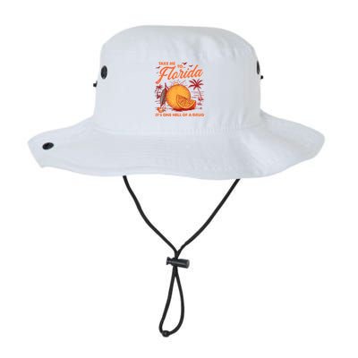 Take Me To Florida ItS One Hell Of A Drug Funny Beach Bucket Hat