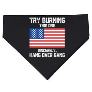 Tom Macdonald Try Burning This One Sincerely Hang Over Gang USA-Made Doggie Bandana