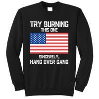 Tom Macdonald Try Burning This One Sincerely Hang Over Gang Sweatshirt