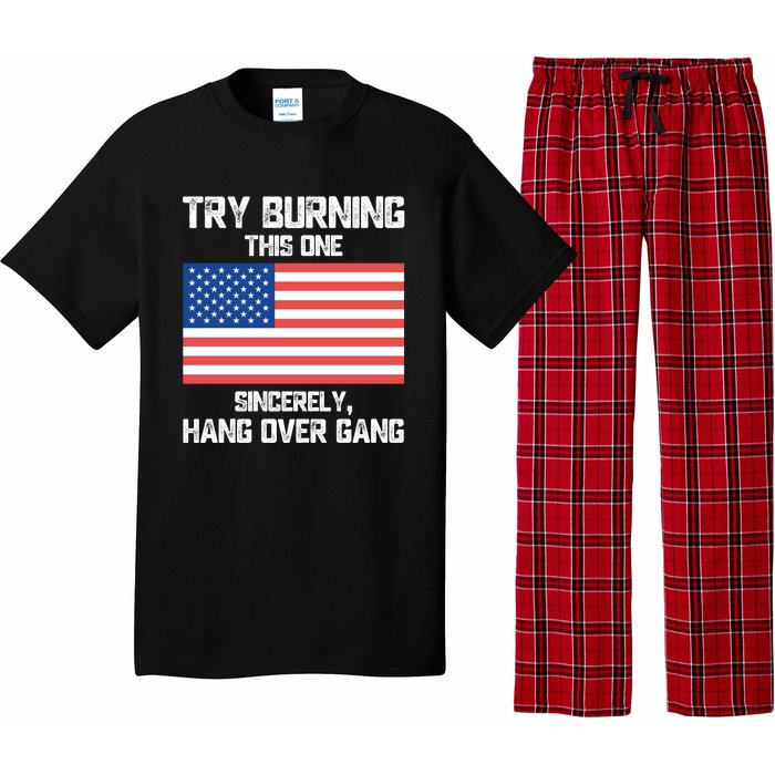 Tom Macdonald Try Burning This One Sincerely Hang Over Gang Pajama Set