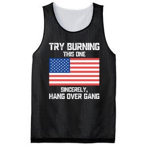 Tom Macdonald Try Burning This One Sincerely Hang Over Gang Mesh Reversible Basketball Jersey Tank