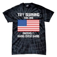 Tom Macdonald Try Burning This One Sincerely Hang Over Gang Tie-Dye T-Shirt