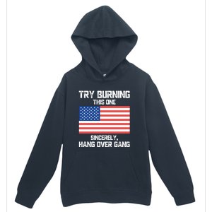 Tom Macdonald Try Burning This One Sincerely Hang Over Gang Urban Pullover Hoodie