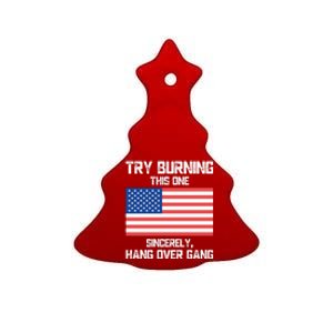 Tom Macdonald Try Burning This One Sincerely Hang Over Gang Ceramic Tree Ornament