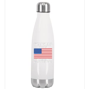 Tom Macdonald Try Burning This One Sincerely Hang Over Gang Stainless Steel Insulated Water Bottle