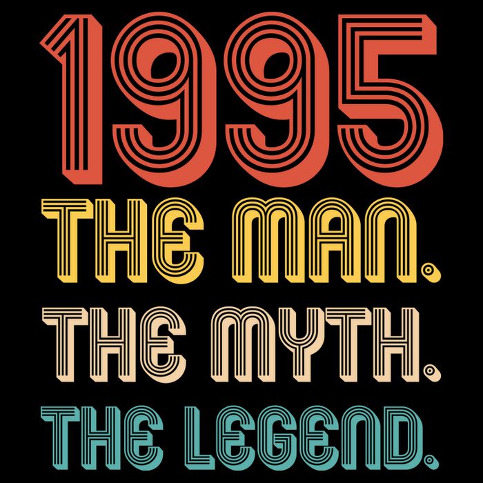 The Man The Myth The Legend 1995 30th Birthday Baby Bodysuit
