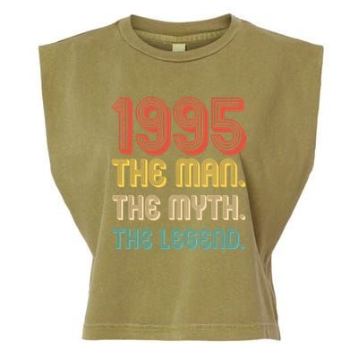 The Man The Myth The Legend 1995 30th Birthday Garment-Dyed Women's Muscle Tee