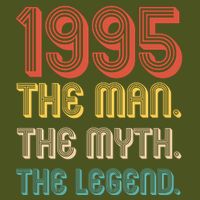The Man The Myth The Legend 1995 30th Birthday T-Shirt