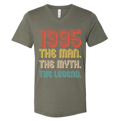 The Man The Myth The Legend 1995 30th Birthday V-Neck T-Shirt