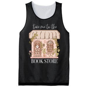 Take Me To The Book Store Mesh Reversible Basketball Jersey Tank