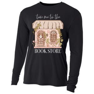 Take Me To The Book Store Cooling Performance Long Sleeve Crew