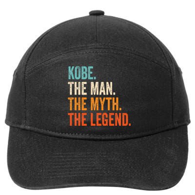 The Man The Myth The Legend 7-Panel Snapback Hat