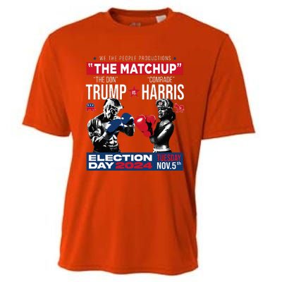 The Matchup The Don And Comrade Harris Pro Trump 2024 Cooling Performance Crew T-Shirt