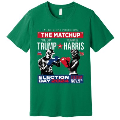 The Matchup The Don And Comrade Harris Pro Trump 2024 Premium T-Shirt