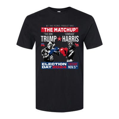 The Matchup The Don And Comrade Harris Pro Trump 2024 Softstyle CVC T-Shirt