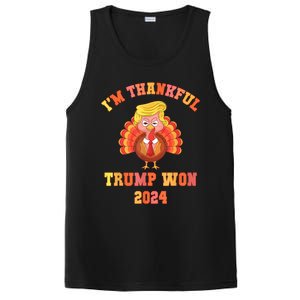 Trump Make Thanksgiving Great Again IM Thankful Trump Won PosiCharge Competitor Tank