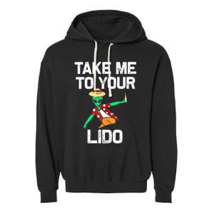 Take me to your Lido | Funny Cruise Vacation gift Tank Top Garment-Dyed Fleece Hoodie