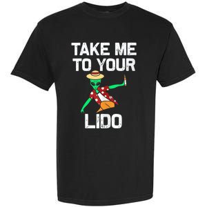 Take me to your Lido | Funny Cruise Vacation gift Tank Top Garment-Dyed Heavyweight T-Shirt