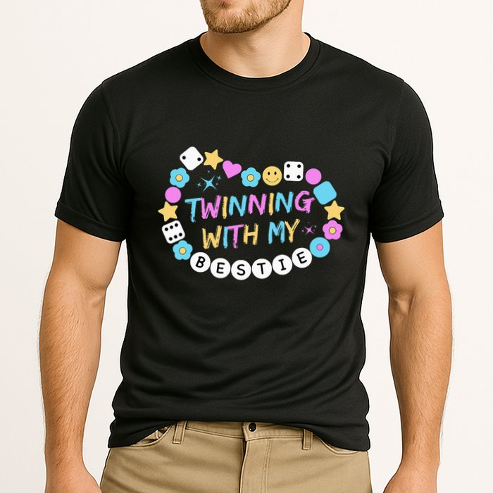 Twin Matching Twins Day Friend Twinning With My Bestie Twin Performance Shirt